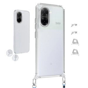 Coque 2 en 1 Redmi A5 transparent