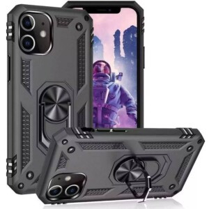 Coque Antichoc iPhone 12 Pro Support Metallique 1