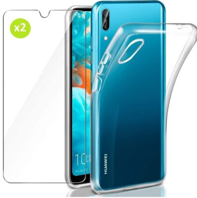 Coque Huawei Y6s avec verre trempé