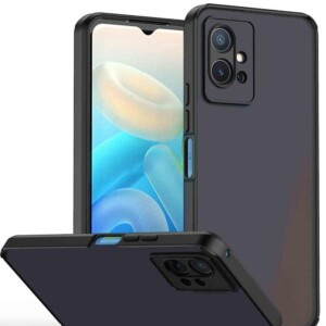 Coque Oppo A16s antichoc noir mat