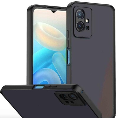 Coque Oppo A16s antichoc noir mat