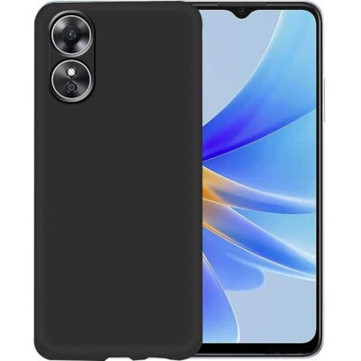 Coque Oppo A17 silicone noir
