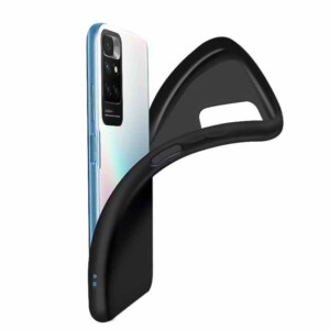 Coque Realme 7 Pro silicone souple noir 1