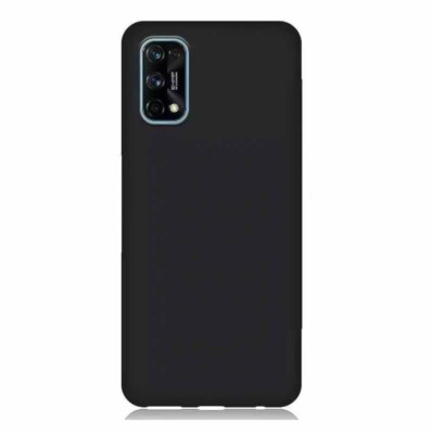 Coque Realme 7 Pro silicone souple noir