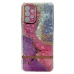 Coque Samsung A13 5G effet marbre rose