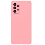Coque Samsung A13 rose souple protection caméra