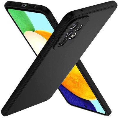 Coque Samsung A52 noir protection camera