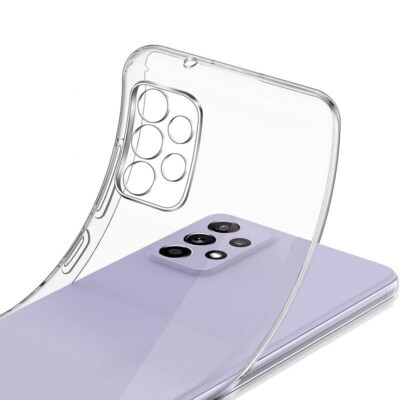 Coque Samsung A52 transparente protection camera