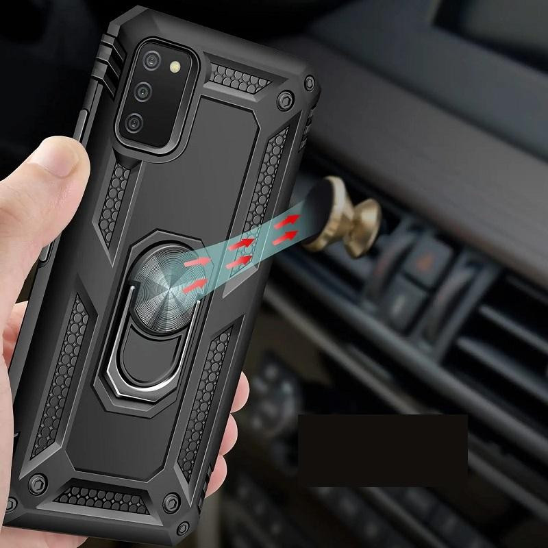 Coque Samsung Galaxy A02s Antichoc anneau 2