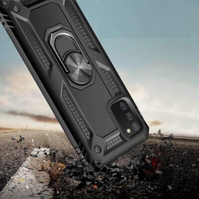 Coque Samsung Galaxy A03s Antichoc anneau