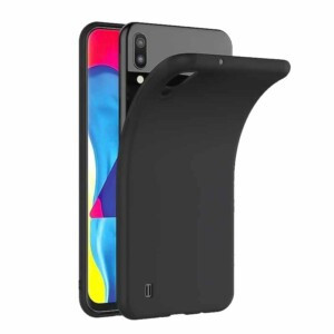 Coque Samsung Galaxy A10 silicone souple noir