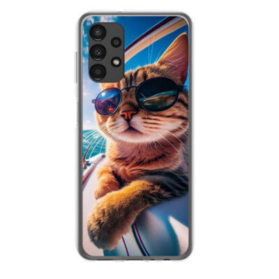 Coque Samsung Galaxy A13 Chat à bord