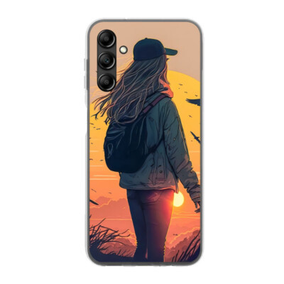 Coque Samsung Galaxy A14 coucher de soleil