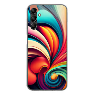 Coque Samsung Galaxy A14 spirale couleur