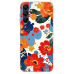 Coque Samsung Galaxy A15 florale artistique
