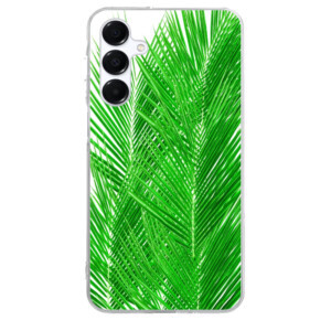 Coque Samsung Galaxy A16 palmier transparente