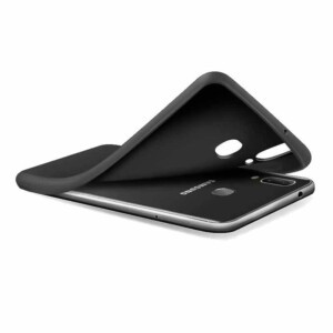 Coque Samsung Galaxy A20s silicone souple noir