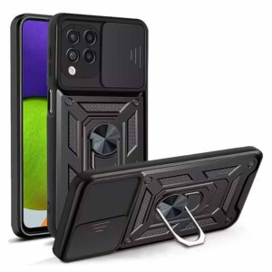 Coque Samsung Galaxy A22 4G antichoc noir