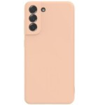 Coque Samsung Galaxy S21 FE rose silicone