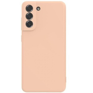 Coque Samsung Galaxy S21 FE rose silicone