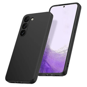 Coque Samsung Galaxy S23 silicone noir