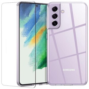 Coque Samsung S21 FE renforce avec verre trempe