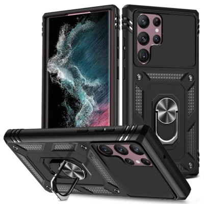 Coque Samsung S22 Ultra antichoc noir