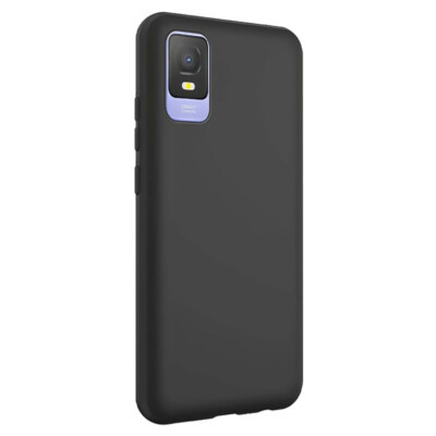 Coque TCL 403 silicone noir