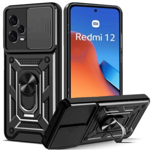 Coque Xiaomi Redmi 12 antichoc avec anneau