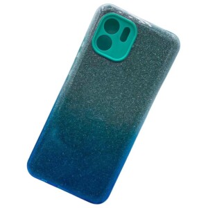 Coque Xiaomi Redmi A1 paillette bleu