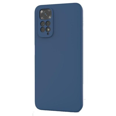 Coque Xiaomi Redmi Note 11s bleu souple