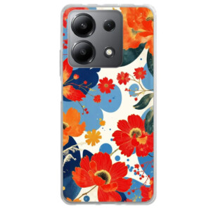 Coque Xiaomi Redmi Note 13 4g florale artistique.1
