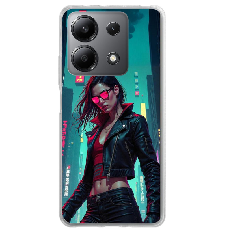 Coque Xiaomi Redmi Note 13 CyberGirl.1