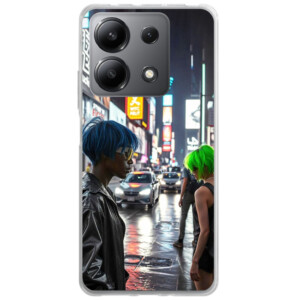 Coque Xiaomi Redmi Note 13 Cyberpunk Tokyo.1