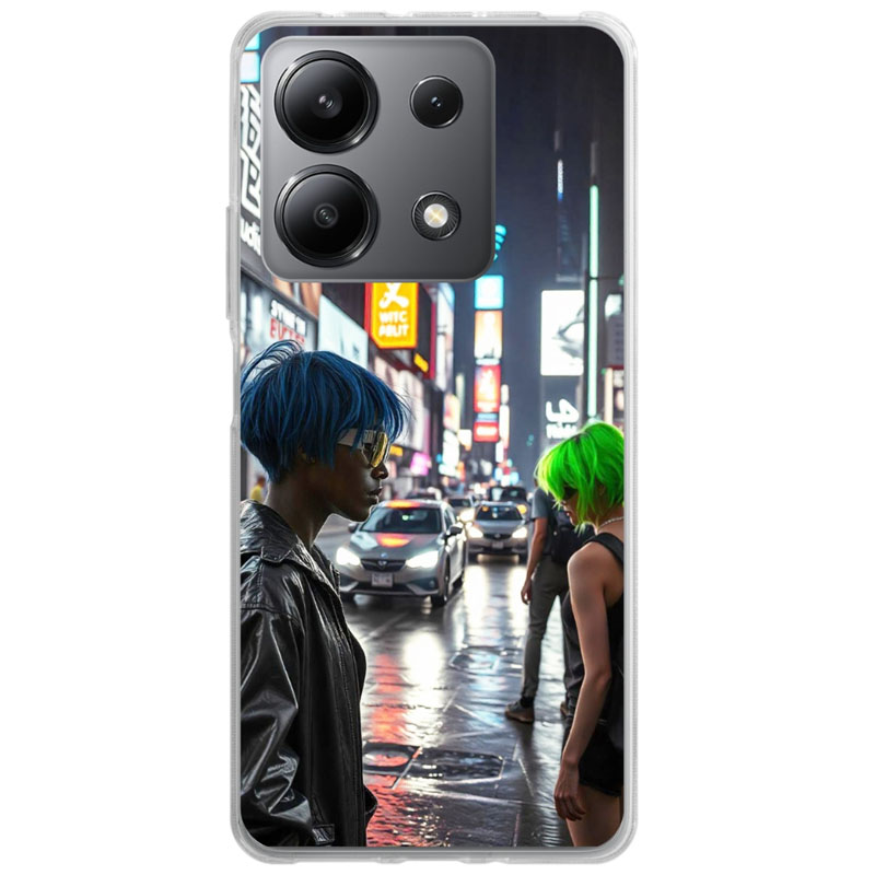 Coque Xiaomi Redmi Note 13 Cyberpunk Tokyo.1