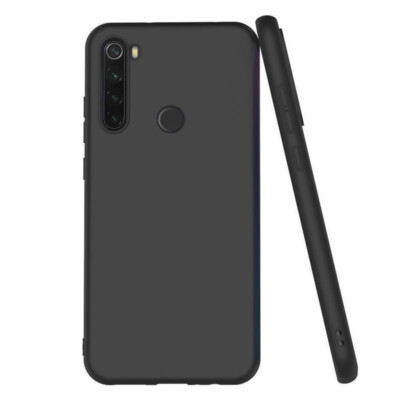 Coque Xiaomi Redmi Note 8T silicone noir