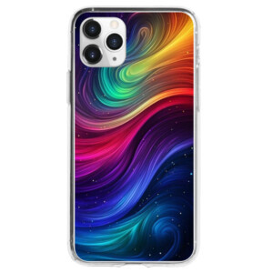 Coque iPhone 11 Pro Max arc en ciel cosmo