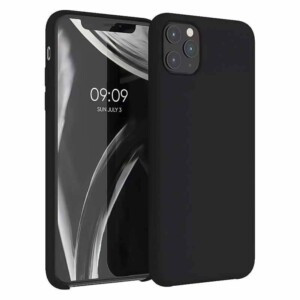 Coque iPhone 11 Pro Max silicone souple noir