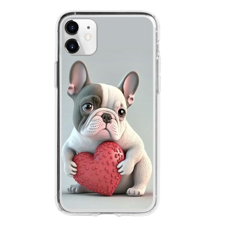 Coque iPhone 11 bouledogue 1