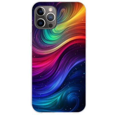 Coque iPhone 12 Pro Max arc en ciel cosmo Coque iPhone 12 Pro Max arc en ciel cosmo