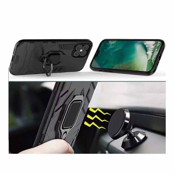 Coque iPhone 12 Pro antichoc avec support bague 3