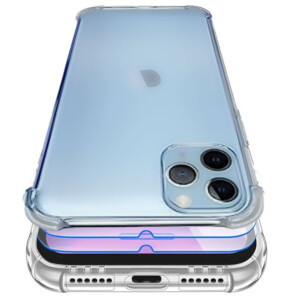 Coque iPhone 12 Pro transparente antichoc avec film