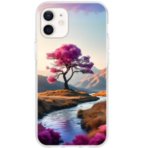 Coque iPhone 12 mini colorfull tree.1