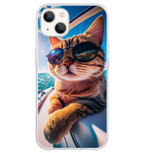 Coque iPhone 13 Chat à bord