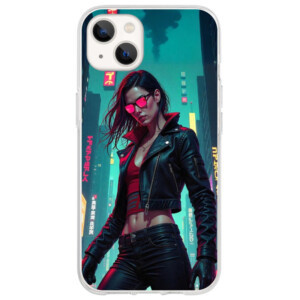 Coque iPhone 13 CyberGirl.1