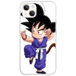 Coque iPhone 13 Dragon Ball Kid Goku