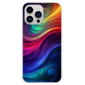 Coque iPhone 13 Pro Max arc en ciel cosmo