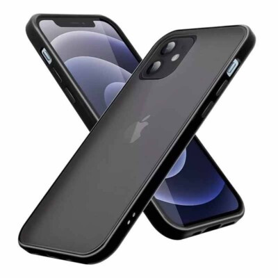 Coque iPhone 13 Pro antichoc Rigide Givré