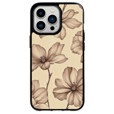 Coque iPhone 13 Pro flower vintage