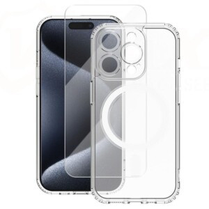 Coque iPhone 13 Pro pour Mag safe avec verre trempé